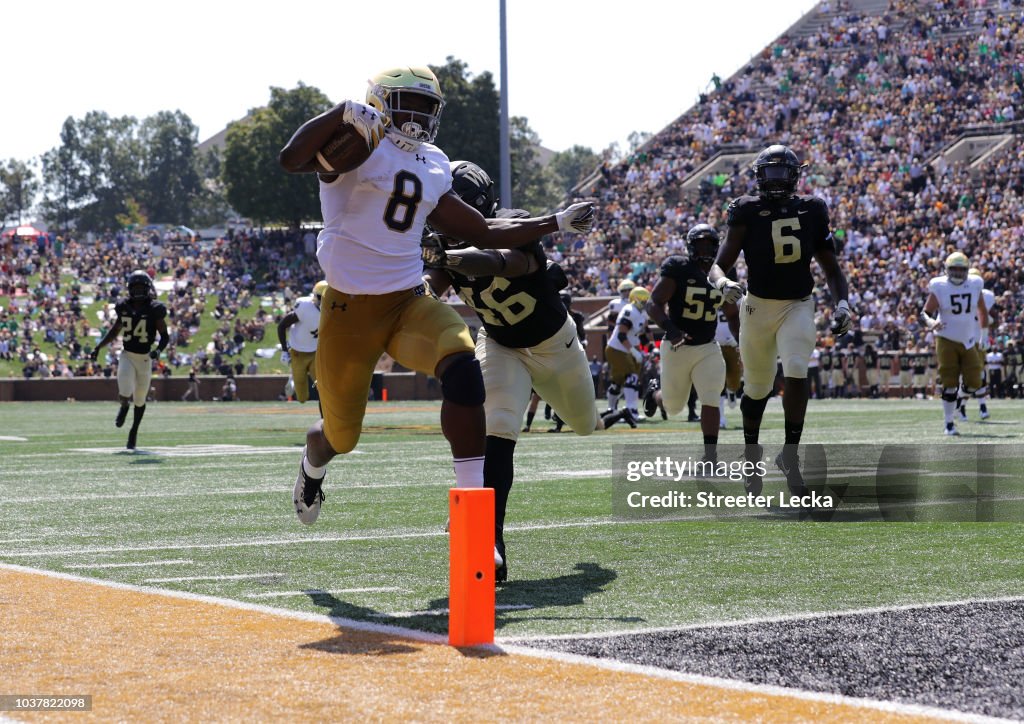 Notre Dame v Wake Forest