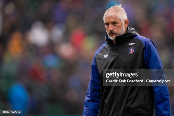 Bath Rugby's Head Coach Todd Blackadder during the Gallagher Premiership Rugby match between Bath Rugby and Northampton Saints at Recreation Ground...