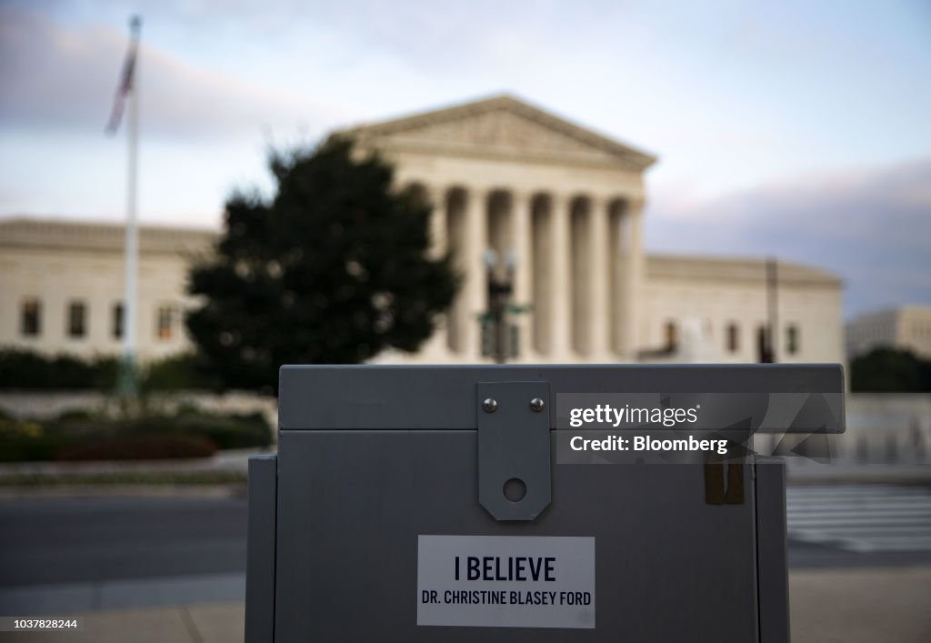 Supreme Court As Trump Casts Doubt On Kavanaugh Sex-Assault Accusers Credibility