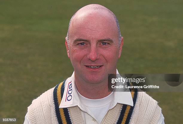 Portrait of Paul Johnson of Nottinghamshire County Cricket Club taken at a photocall at Trent Bridge in Nottingham, England. \ Mandatory Credit:...