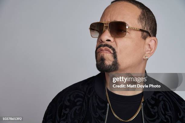 Ice-T from NBC's "Law & Order: SVU" poses for a portrait during the 2018 Tribeca TV Festival on September 20, 2018 in New York City.