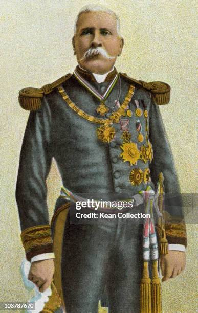 Jose de la Cruz Porfirio Diaz Mori , Mexican War volunteer and French intervention hero, an accomplished general and the President of Mexico...