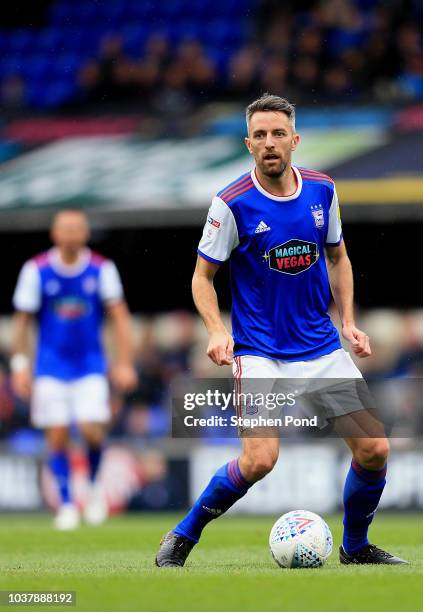 Cole Skuse of Ipswich Town during the Sky Bet Championship match between Ipswich Town and Bolton Wanderers at Portman Road Stadium on September 22,...