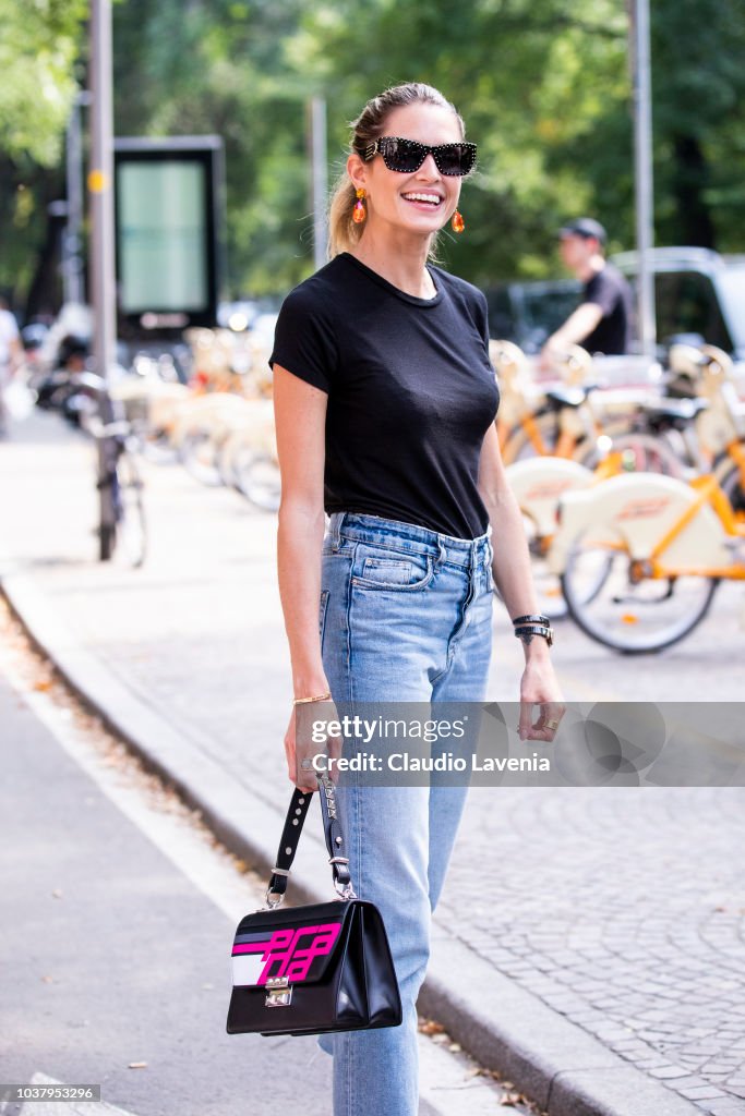 Street Style: September 22 - Milan Fashion Week Spring/Summer 2019