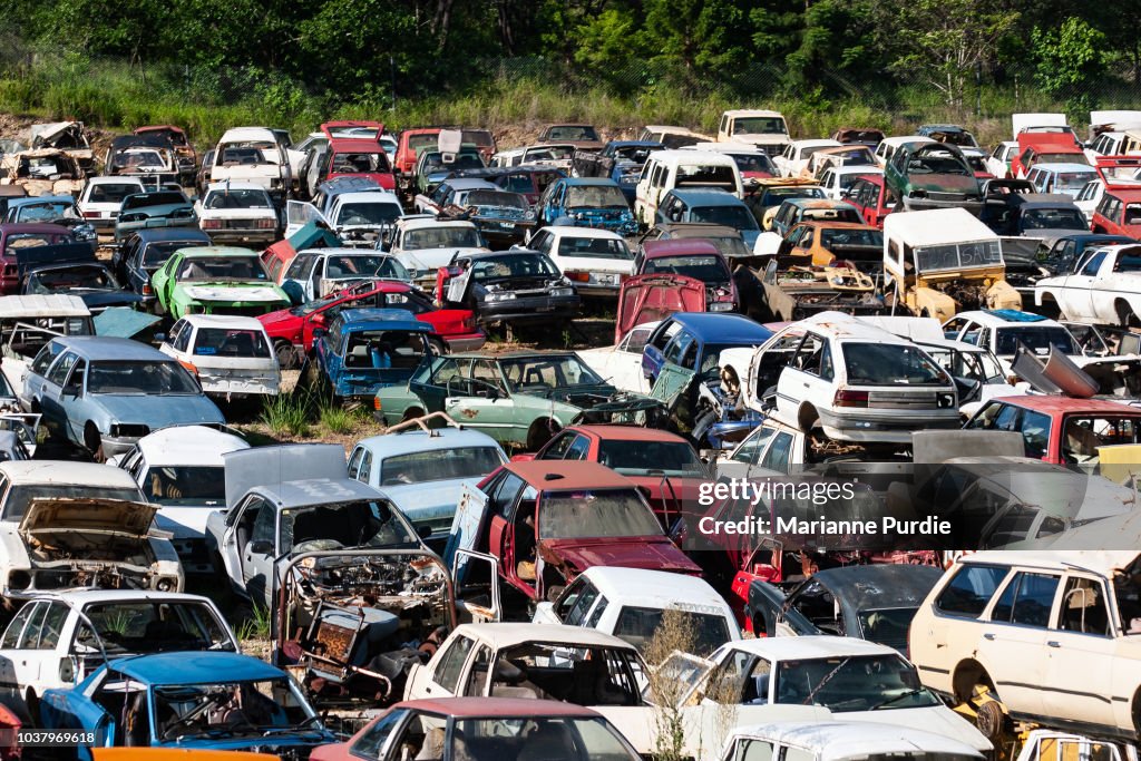 Car wrecking yard