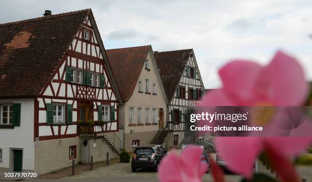 View of the childhood home of German philosopher Martin Heidegger in Messkirch, Germany, 22 September 2014. Heidegger would have turned 125 years on...