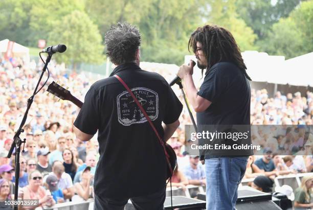 Adam Duritz of Counting Crows performs onstage during day 1 of Pilgrimage Music & Cultural Festival 2018 on September 22, 2018 in Franklin, Tennessee.