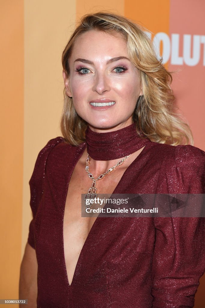 Princess Lilly zu Sayn-Wittgenstein walks the red carpet ahead of
