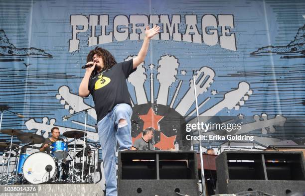 Adam Duritz of Counting Crows performs onstage during day 1 of Pilgrimage Music & Cultural Festival 2018 on September 22, 2018 in Franklin, Tennessee.