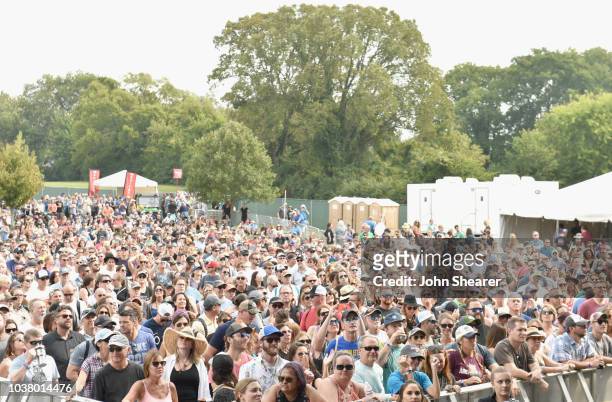 Fans enjoy performances during day 1 of Pilgrimage Music & Cultural Festival 2018 on September 22, 2018 in Franklin, Tennessee.