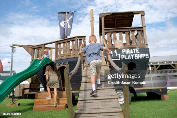 Festival goers enjoy day 1 of Pilgrimage Music & Cultural Festival 2018 on September 22, 2018 in Franklin, Tennessee.