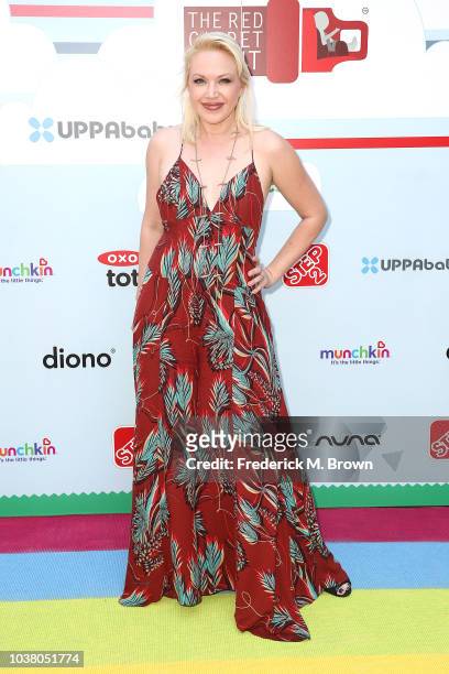 Actress Adrienne Frantz attends Step2 Presents 7th Annual Celebrity Red CARpet Event by New Bloom Media Benefiting Baby 2 Baby at Sony Pictures...