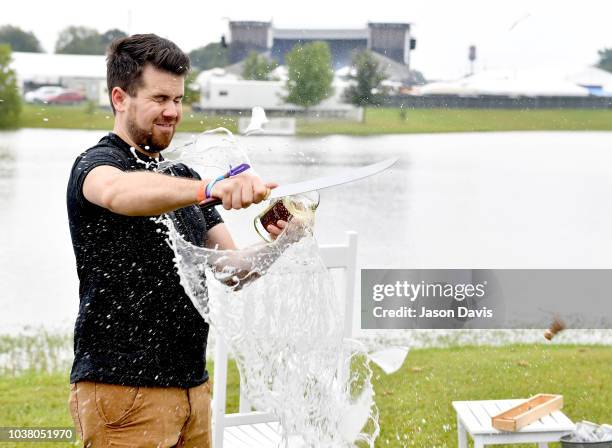 Festival goers enjoy activities during day 1 of Pilgrimage Music & Cultural Festival 2018 on September 22, 2018 in Franklin, Tennessee.