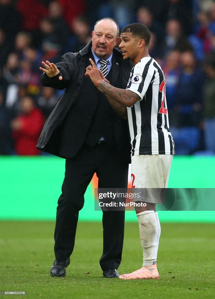 Crystal Palace v Newcastle Unite - Premier League