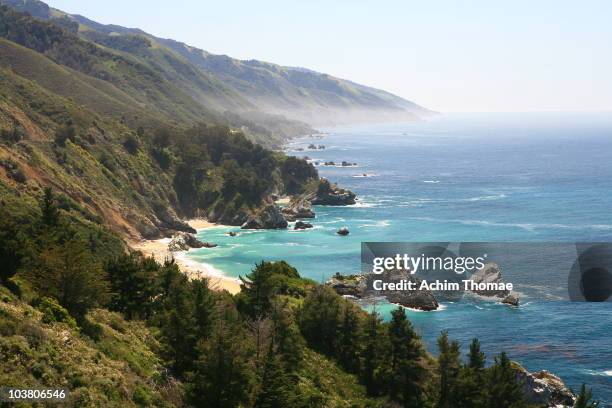 pacific coast usa - pacific-coast-ranges stockfoto's en -beelden