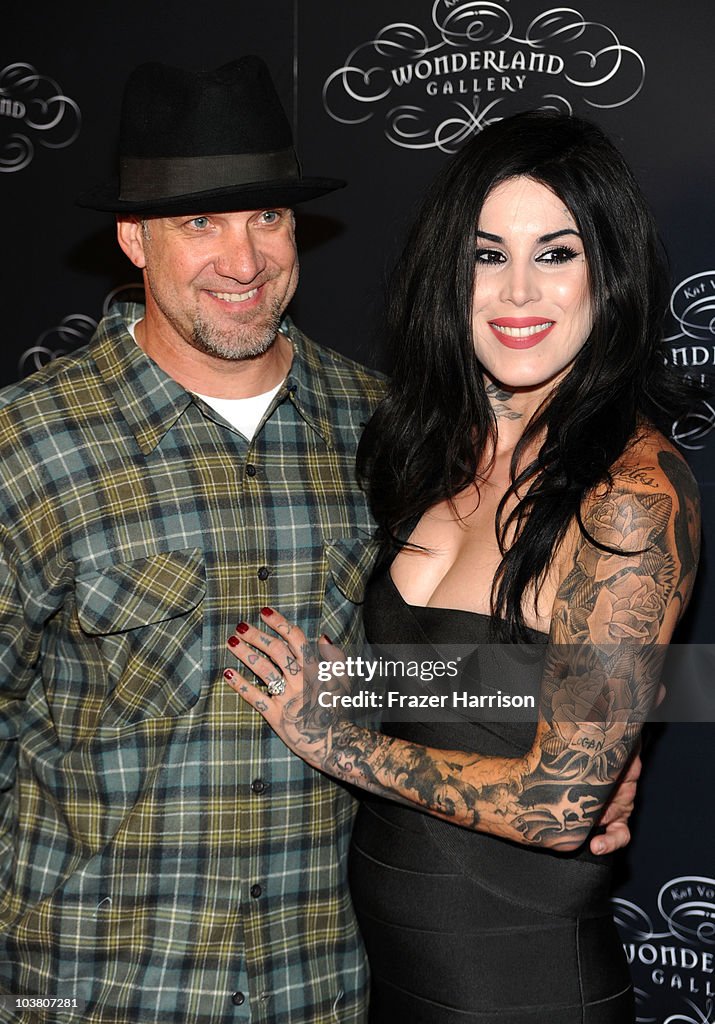 Kat Von D's Wonderland Gallery Opening - Arrivals