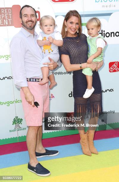 Bradford Bricken, and Virginia Williams attend Step2 Presents 7th Annual Celebrity Red CARpet Event by New Bloom Media Benefiting Baby 2 Baby at Sony...