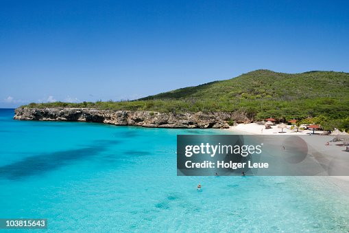 Overhead of Grote Knip Beach near Westpunt. Overhead of Grote Knip Beach near Westpunt.