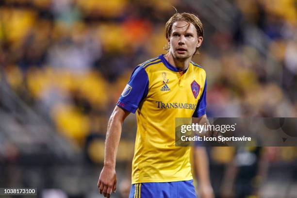 In the MLS regular season game between the Columbus Crew SC and the Colorado Rapids on September 22, 2018 at Mapfre Stadium in Columbus, OH. The Crew...