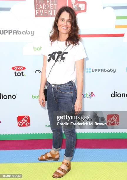 Robin Tunney attends Step2 Presents 7th Annual Celebrity Red CARpet Event by New Bloom Media Benefiting Baby 2 Baby at Sony Pictures Studios on...