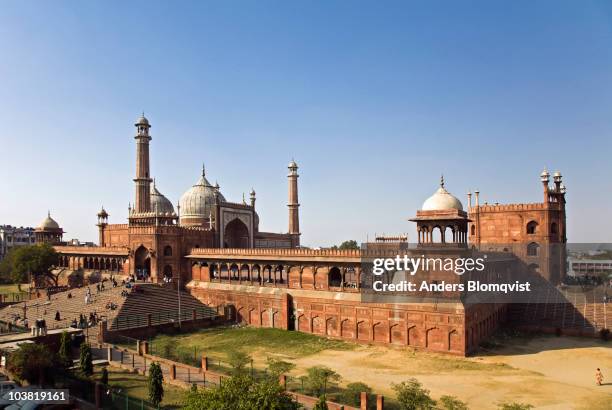 jama masjid mosque. - national capital territory of delhi stock pictures, royalty-free photos & images