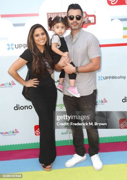 Aphrodite Camello and Mike Camello attend Step2 Presents 7th Annual Celebrity Red CARpet Event by New Bloom Media Benefiting Baby 2 Baby at Sony...