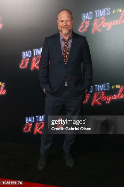 Joss Whedon arrives to the premiere of 20th Century FOX's "Bad Times At The El Royale" at TCL Chinese Theatre on September 22, 2018 in Hollywood,...