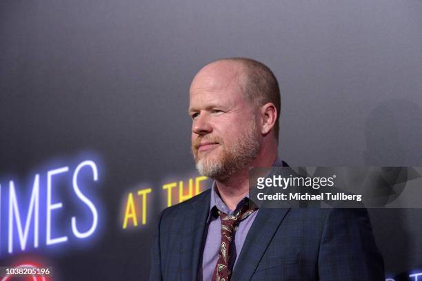 Joss Whedon attends the premiere of 20th Century Fox's "Bad Times At The El Royal" at TCL Chinese Theatre on September 22, 2018 in Hollywood,...