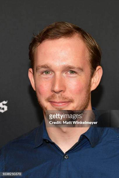 Daniel J. Clark attends the 2018 LA Film Festival screening of "Behind The Curve" at ArcLight Hollywood on September 22, 2018 in Hollywood,...
