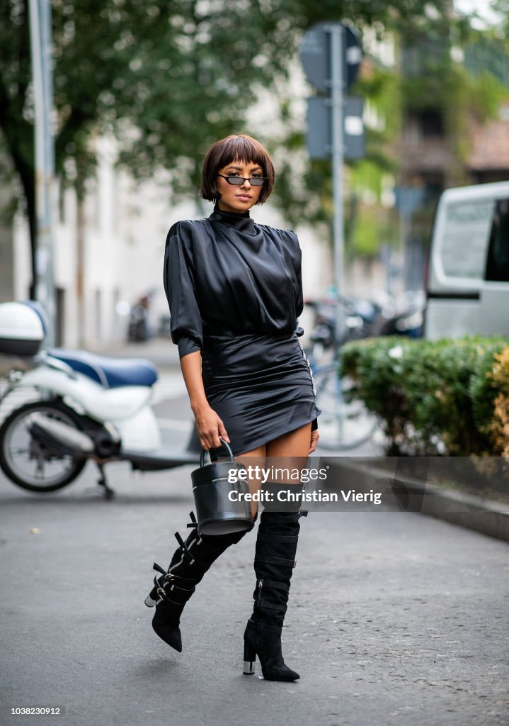 Street Style: September 22 - Milan Fashion Week Spring/Summer 2019