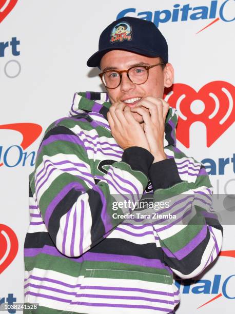 Singer Logic attends the 2018 iHeartRadio Music Festival at T-Mobile Arena on September 22, 2018 in Las Vegas, Nevada.