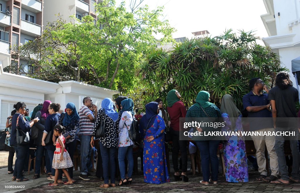 SRI LANKA-MALDIVES-VOTE