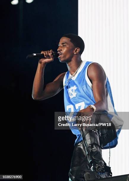 King Combs performs onstage during the 'On The Run II' Tour at Rose Bowl on September 22, 2018 in Pasadena, California.