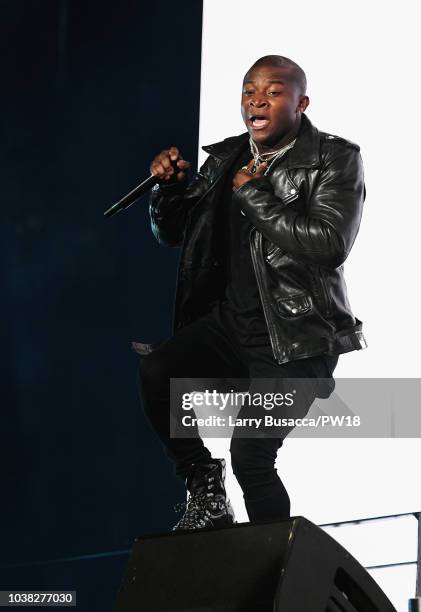 Genasis performs onstage during the 'On The Run II' Tour at Rose Bowl on September 22, 2018 in Pasadena, California.