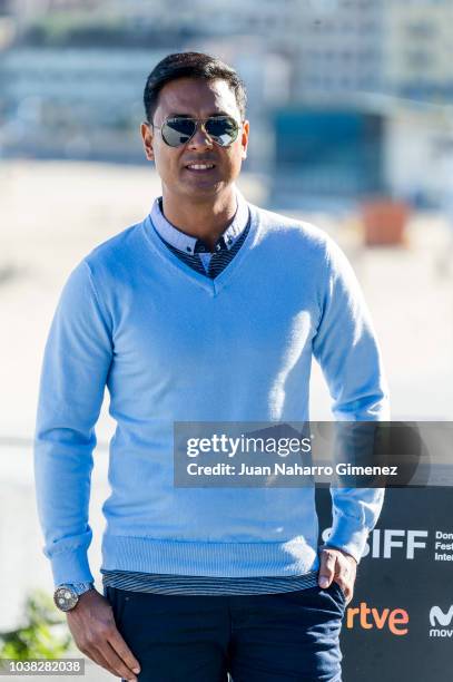 Allen Dizon attends 'Alpha, the right to kill' photocall during 66th San Sebastian Film Festival at Kursaal on September 23, 2018 in San Sebastian,...