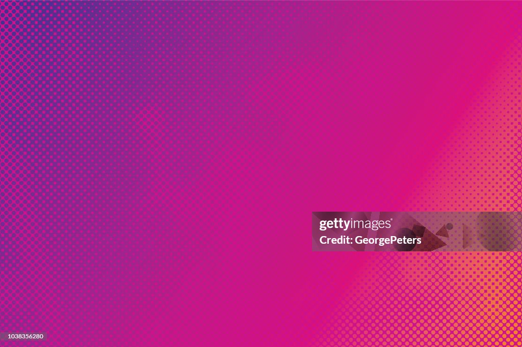 Colorful Abstract background Halftone Pattern