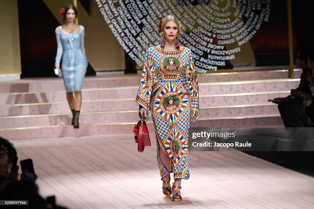 Dolce & Gabbana - Runway - Milan Fashion Week Spring/Summer 2019