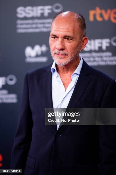 Dario Grandinetti during the 'Rojo' Red Carpet at the 66th San Sebastian International Film Festival on September 23, 2018 in San Sebastian, Spain.