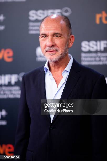 Dario Grandinetti during the 'Rojo' Red Carpet at the 66th San Sebastian International Film Festival on September 23, 2018 in San Sebastian, Spain.