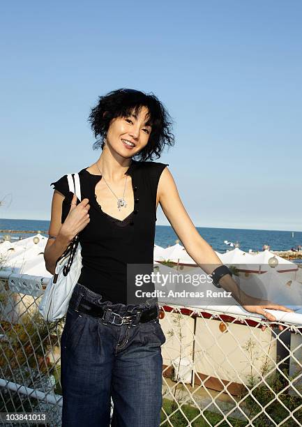 Actress Maggie Cheung attends the 67th Venice Film Festival on September 4, 2010 in Venice, Italy.