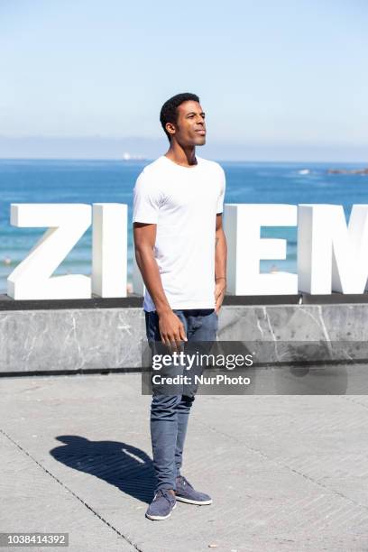 Keyvin Martinez during the 'Yuli' Photocall at the 66th San Sebastian International Film Festival on September 23, 2018 in San Sebastian, Spain.