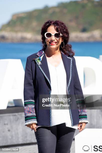 Laura de la Uz during the 'Yuli' Photocall at the 66th San Sebastian International Film Festival on September 23, 2018 in San Sebastian, Spain.