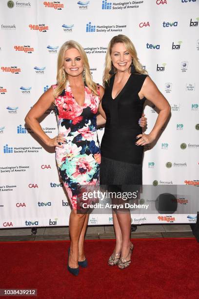 Courtney Friel and Stephanie Stanton attend the 4th Annual Freeze HD at NeueHouse Los Angeles on September 22, 2018 in Hollywood, California.