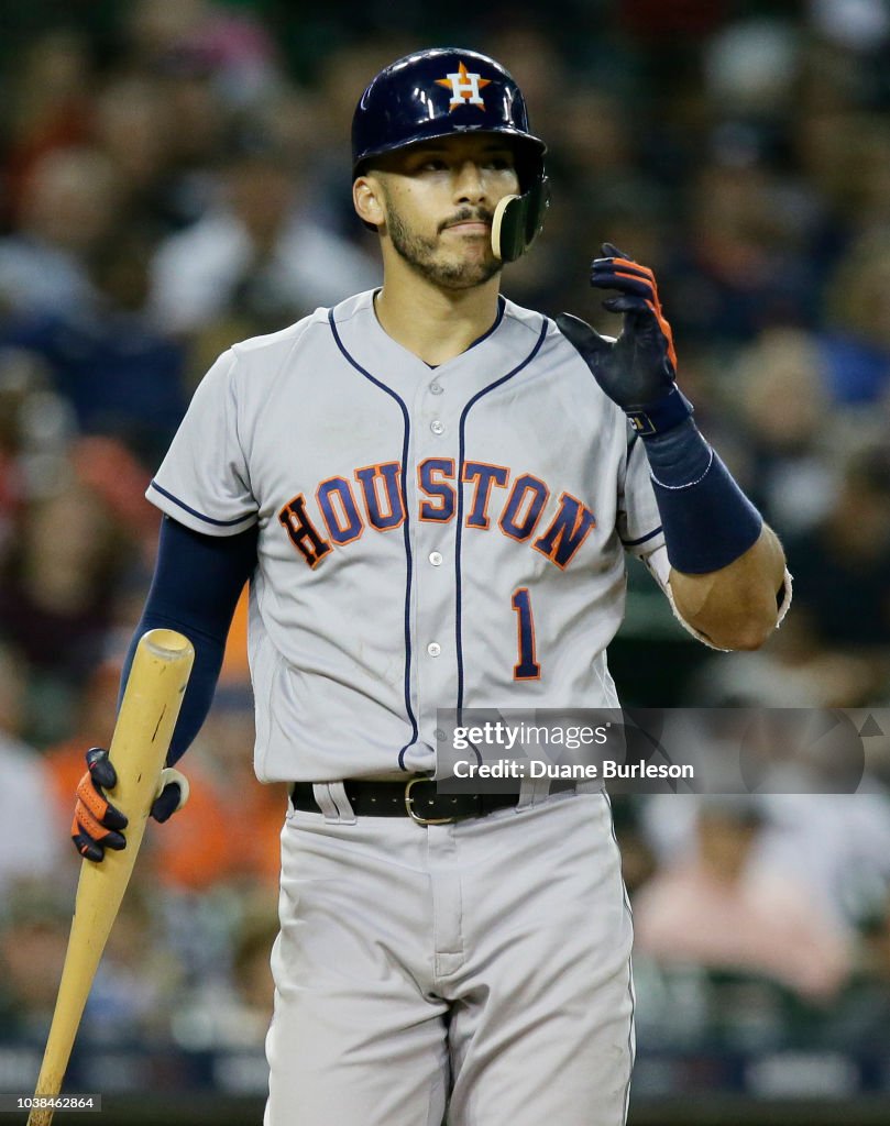 Houston Astros v Detroit Tigers