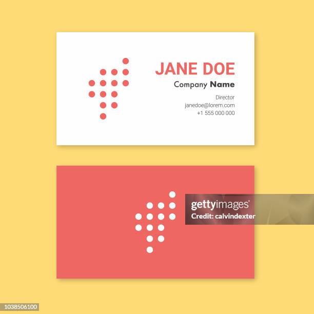 business cards templates - business card template stock illustrations