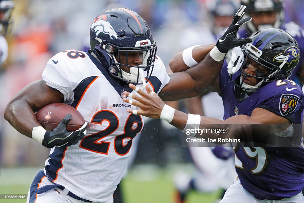 Denver Broncos v Baltimore Ravens