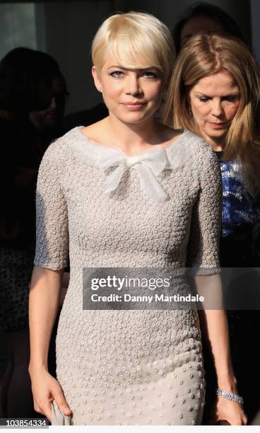 Michelle Williams is seen attending day five of the 67th Venice Film Festival on September 5, 2010 in Venice, Italy.