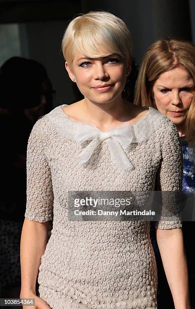 Michelle Williams is seen attending day five of the 67th Venice Film Festival on September 5, 2010 in Venice, Italy.