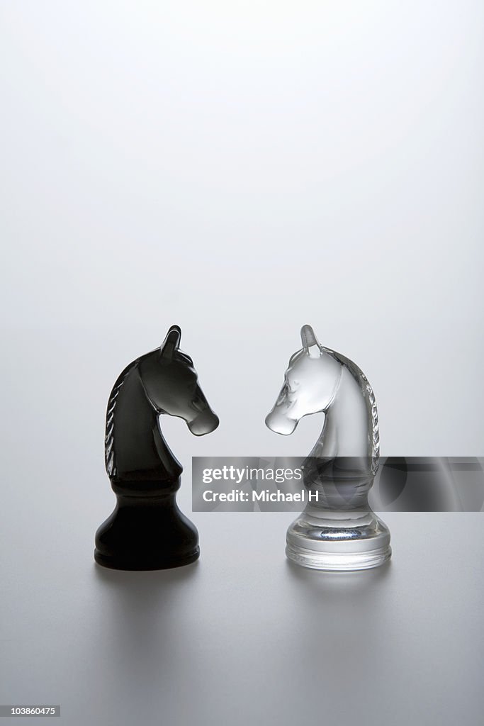 Knight of opposite clearness and black chess