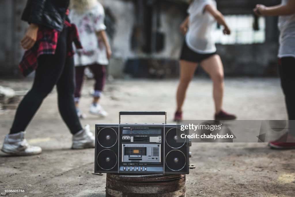 Alten boombox